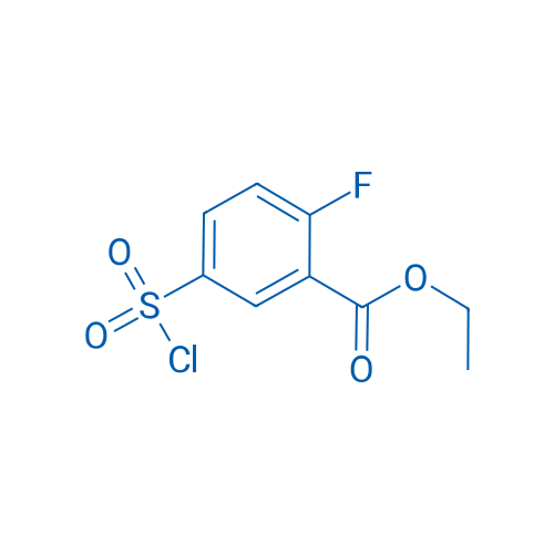 Ethyl 5-(chlorosulfonyl)-2-fluorobenzoate 1g