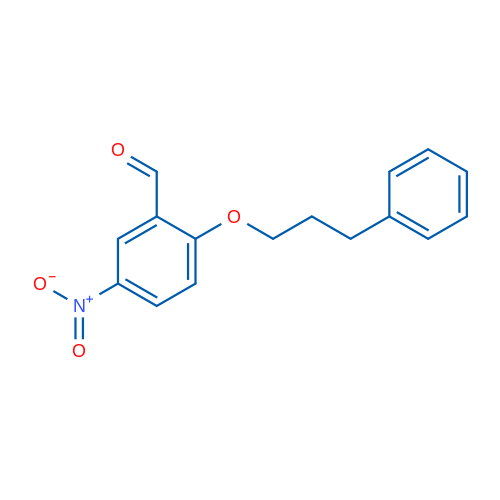 5-Nitro-2-(3-phenylpropoxy)benzaldehyde 1g