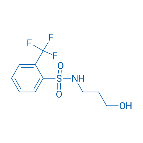 N-(3-Hydroxypropyl)-2-(trifluoromethyl)benzenesulfonamide 1g
