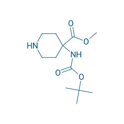 Methyl 4-((tert-butoxycarbonyl)amino)piperidine-4-carboxylate 5g
