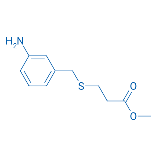 Methyl 3-{[(3-aminophenyl)methyl]sulfanyl}propanoate 5g
