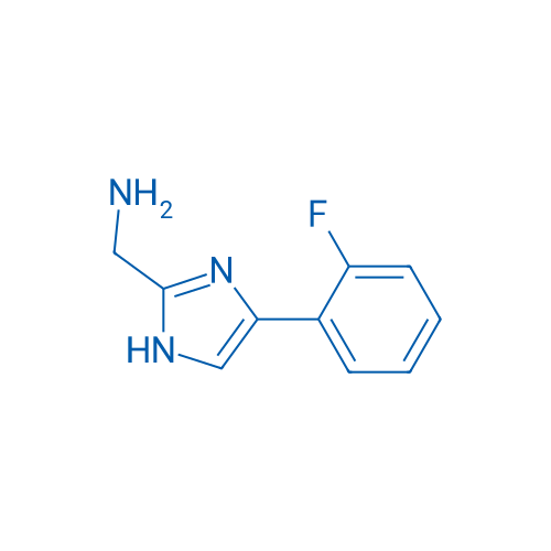 (4-(2-Fluorophenyl)-1H-imidazol-2-yl)methanamine 250mg
