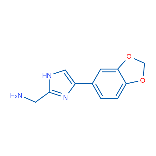 (4-(Benzo[d][1,3]dioxol-5-yl)-1H-imidazol-2-yl)methanamine 1g