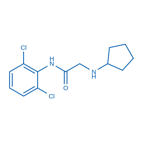 2-(Cyclopentylamino)-N-(2,6-dichlorophenyl)acetamide 250mg