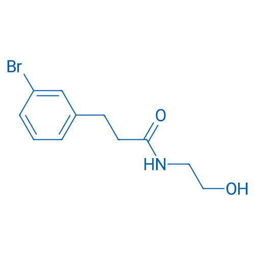 3-(3-Bromophenyl)-N-(2-hydroxyethyl)propanamide 5g