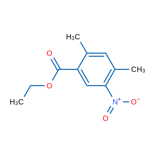 Ethyl 2,4-dimethyl-5-nitrobenzoate 1g