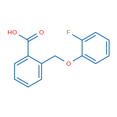 2-((2-Fluorophenoxy)methyl)benzoic acid 1g