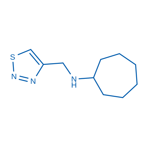 N-(1,2,3-Thiadiazol-4-ylmethyl)cycloheptanamine 1g