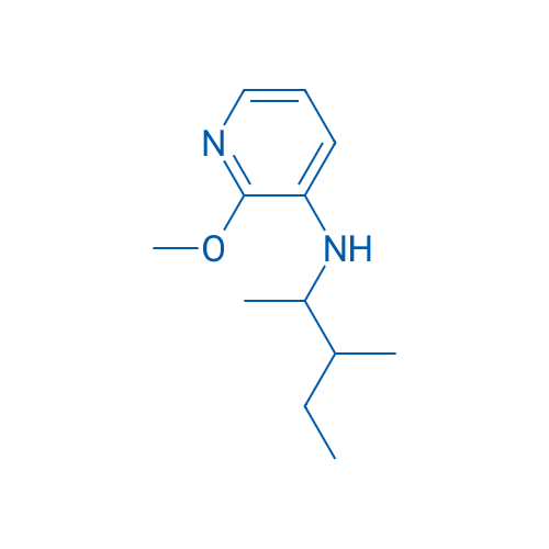 2-Methoxy-N-(3-methylpentan-2-yl)pyridin-3-amine 100mg