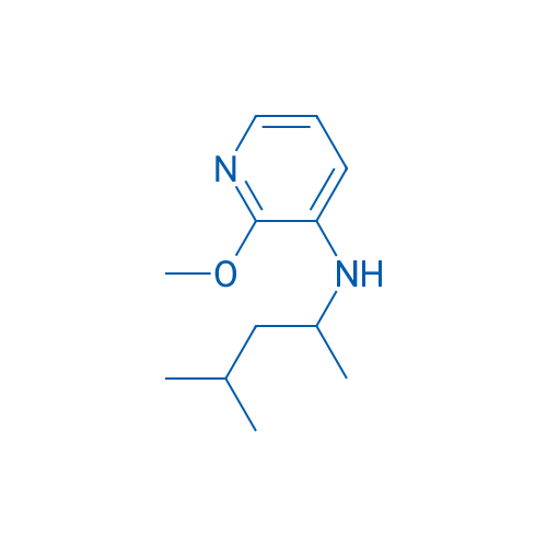 2-Methoxy-N-(4-methylpentan-2-yl)pyridin-3-amine 250mg