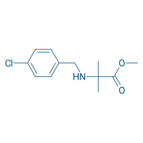 Methyl 2-{[(4-chlorophenyl)methyl]amino}-2-methylpropanoate 5g