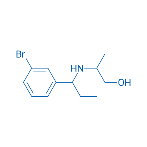 2-{[1-(3-bromophenyl)propyl]amino}propan-1-ol 1g