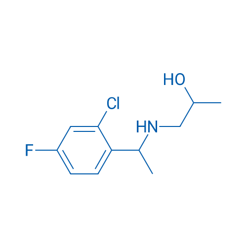 1-{[1-(2-chloro-4-fluorophenyl)ethyl]amino}propan-2-ol 1g