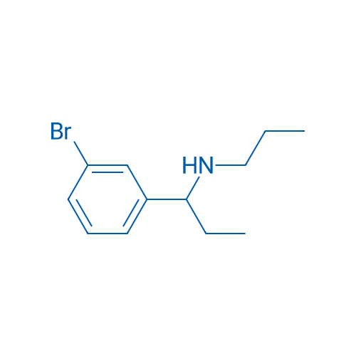 [1-(3-Bromophenyl)propyl](propyl)amine 1g