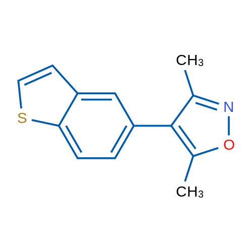 4-(Benzo[b]thiophen-5-yl)-3,5-dimethylisoxazole 1g