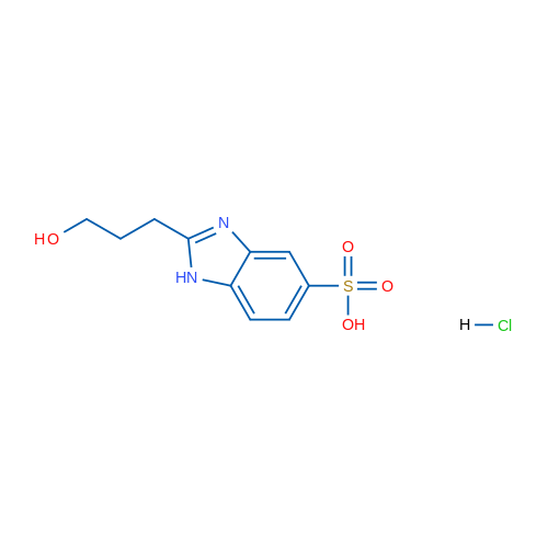 2-(3-Hydroxypropyl)-1H-benzo[d]imidazole-5-sulfonic acid hydrochloride 1g