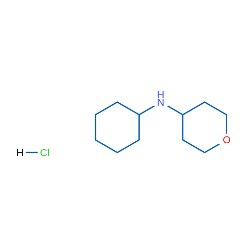 Cyclohexyl-(tetrahydro-pyran-4-yl)-amine hydrochloride 1g