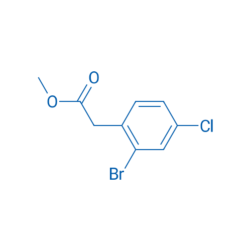 Methyl 2-(2-bromo-4-chlorophenyl)acetate 250mg