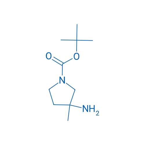 tert-Butyl 3-amino-3-methylpyrrolidine-1-carboxylate 1g