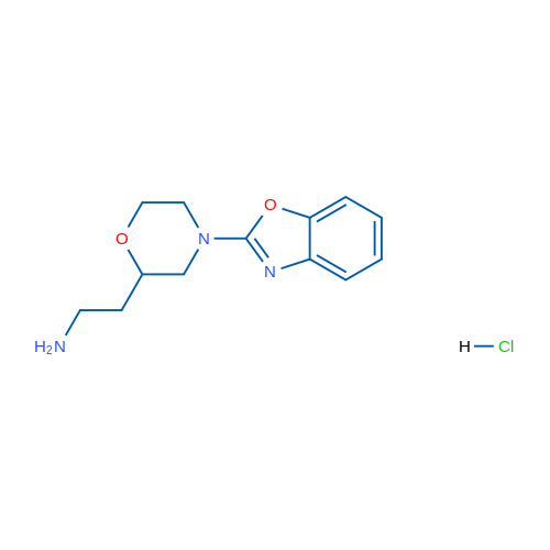 2-(4-(Benzo[d]oxazol-2-yl)morpholin-2-yl)ethanamine hydrochloride 1g