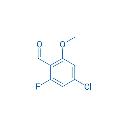4-Chloro-2-fluoro-6-methoxybenzaldehyde 100mg