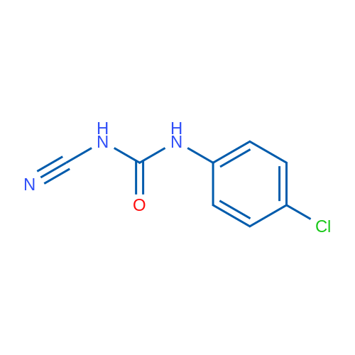 N-(4-Chlorophenyl)-N'-cyano urea 1g