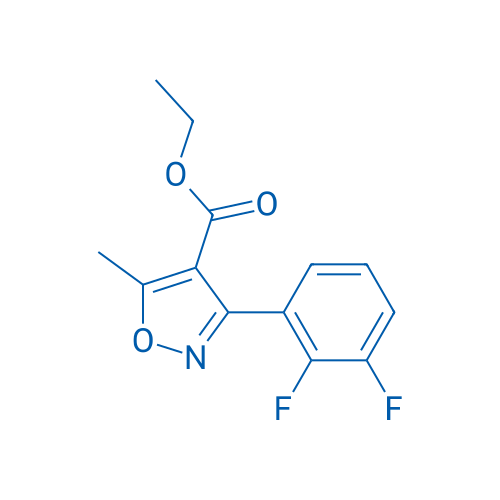3-(2,3-Difluoro-phenyl)-5-methyl-isoxazole-4-carboxylic acid ethyl ester 5g