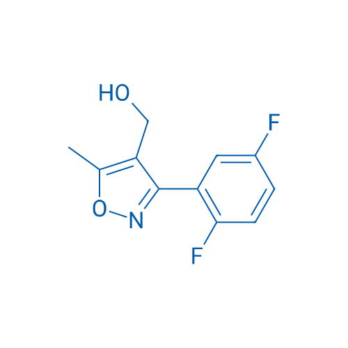 4-Isoxazolemethanol, 3-(2,5-difluorophenyl)-5-methyl- 250mg