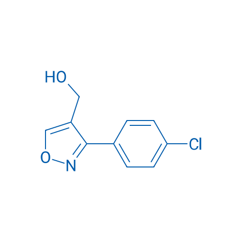 (3-(4-Chlorophenyl)isoxazol-4-yl)methanol 250mg