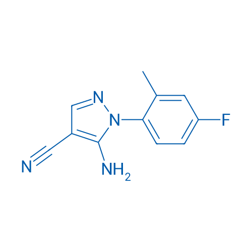 5-Amino-1-(4-fluoro-2-methylphenyl)-1H-pyrazole-4-carbonitrile 1g