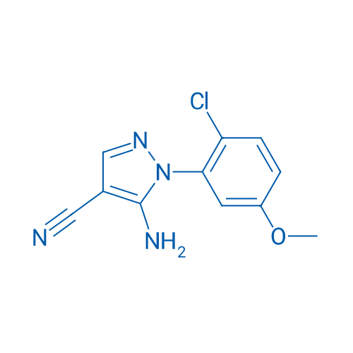 5-AMino-1-(2-chloro-5-methoxy-phenyl)-1h-pyrazole-4-carbonitrile 1g