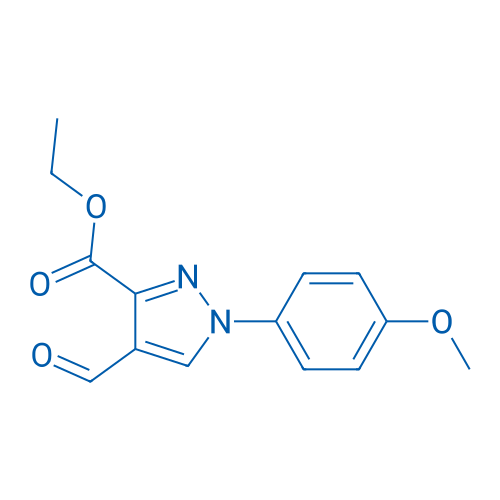 Ethyl 4-formyl-1-(4-methoxyphenyl)-1H-pyrazole-3-carboxylate 1g