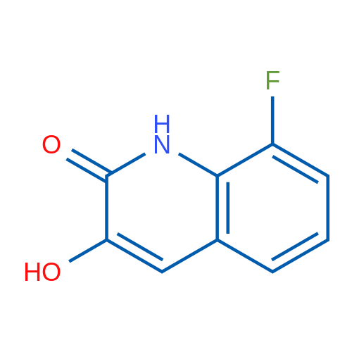 8-Fluoro-3-hydroxyquinolin-2(1H)-one 1g