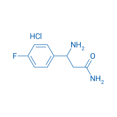 3-Amino-3-(4-fluorophenyl)propanamide hydrochloride 1g