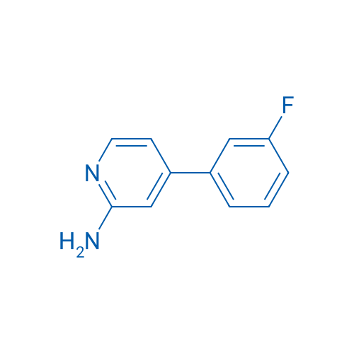 4-(3-Fluorophenyl)pyridin-2-amine 250mg