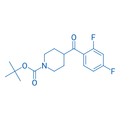 tert-Butyl 4-(2,4-difluorobenzoyl)piperidine-1-carboxylate 100mg