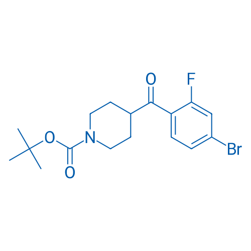 tert-Butyl 4-(4-bromo-2-fluorobenzoyl)piperidine-1-carboxylate 1g