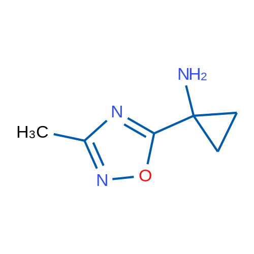1-(3-Methyl-1,2,4-oxadiazol-5-yl)cyclopropan-1-amine 1g