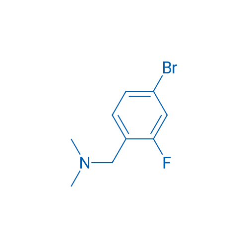 1-(4-Bromo-2-fluorophenyl)-N,N-dimethylmethanamine 1g