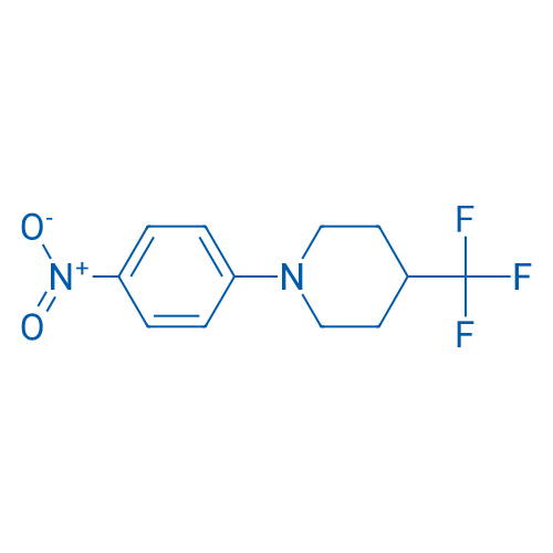1-(4-Nitro-phenyl)-4-trifluoromethyl-piperidine 1g