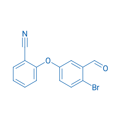 2-(4-Bromo-3-formylphenoxy)benzonitrile 100mg
