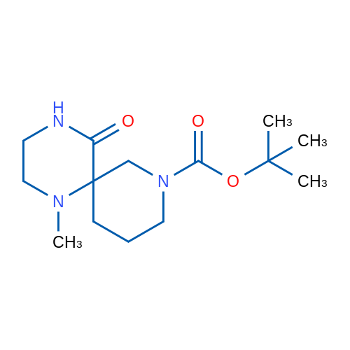 tert-Butyl 1-methyl-5-oxo-1,4,8-triazaspiro[5.5]undecane-8-carboxylate 1g