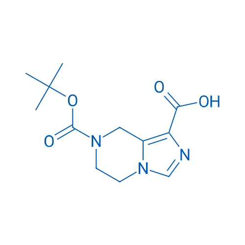 7-(tert-Butoxycarbonyl)- 5,6,7,8-tetrahydroimidazo-[1,5-a]pyrazine-1-carboxylic acid 100mg