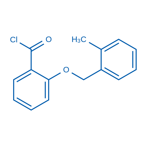 2-((2-Methylbenzyl)oxy)benzoyl chloride 250mg