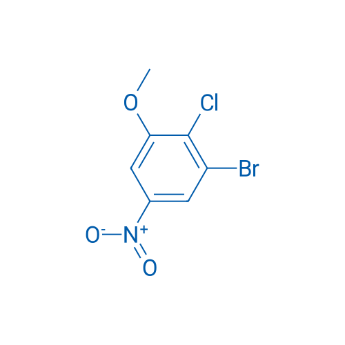 1-Bromo-2-chloro-3-methoxy-5-nitrobenzene 100mg