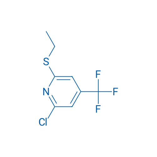 2-Chloro-6-(ethylthio)-4-(trifluoromethyl)pyridine 5g