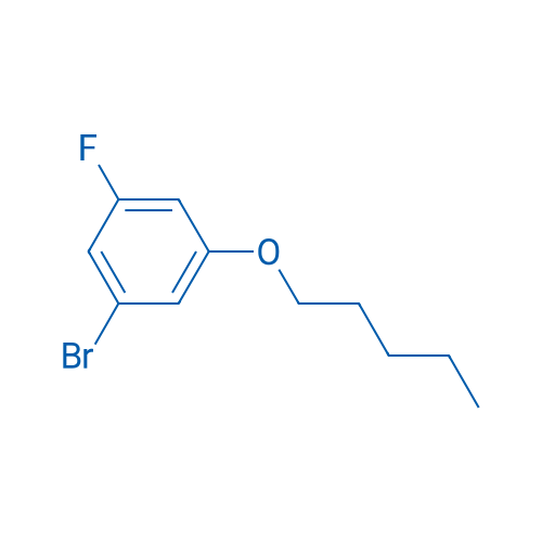 1-Bromo-3-fluoro-5-(pentyloxy)benzene 1g