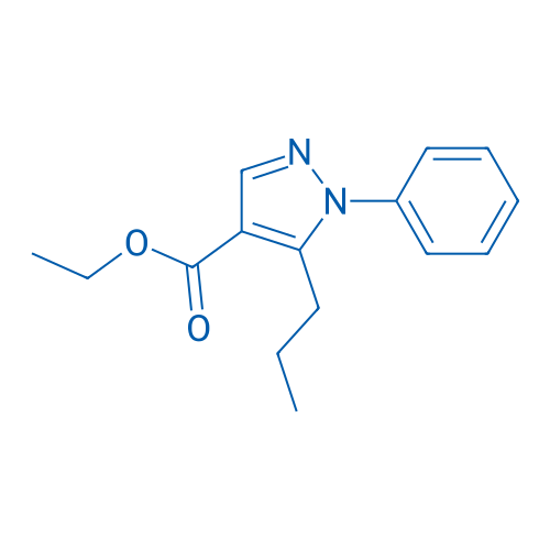 Ethyl 1-phenyl-5-propyl-1H-pyrazole-4-carboxylate 1g
