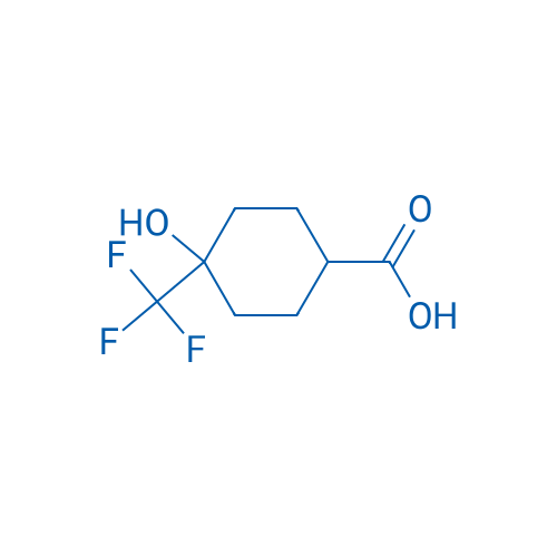 4-Hydroxy-4-(trifluoromethyl)cyclohexanecarboxylic acid 250mg