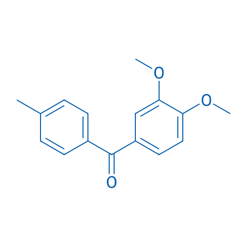 (3,4-Dimethoxyphenyl)(p-tolyl)methanone 1g